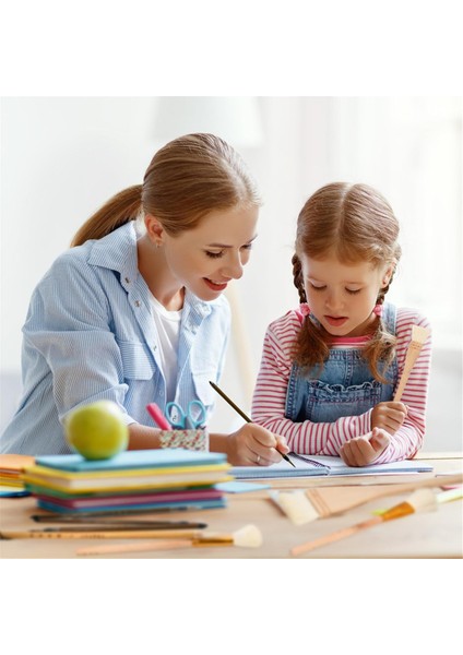 Sanatçılar Için Çeşitli Şekillerde 12 Parçalı Seramik Sır Fırçası Seti - Seramik, Suluboya ve Yün Kıllı Sanat Fırçaları (Yurt Dışından) indirimleri