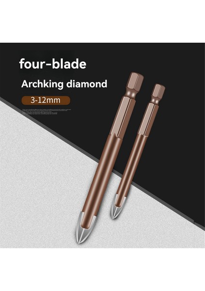 Adet 5 6 8 10 12 mm Titanyum Duvar Matkabı Ucu Altıgen Saplı Üçgen Matkap Ucu 5 Adet 5 6 8 10 12 mm Titanyum Uç (Yurt Dışından) indirimleri