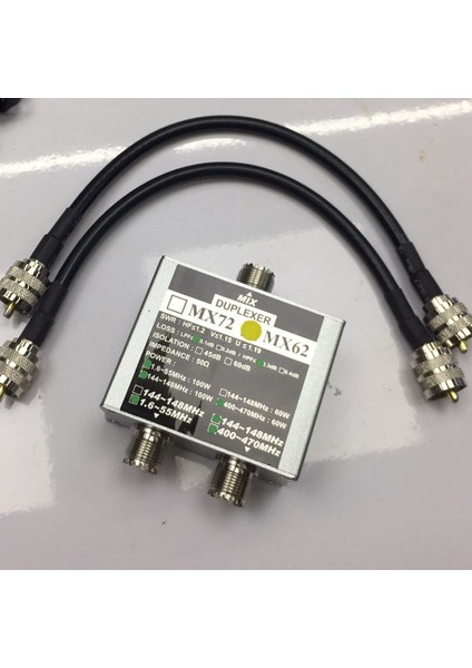MX62 Ham Anten Birleştiricisi Farklı Frekans (Hf / Vhf / Uhf) Birleştiricisi (Yurt Dışından) indirimleri