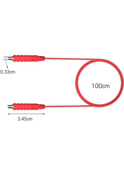 6 Adet Manyetik Test Kabloları Silikon Bağlantı Test Kabloları 30V AC5A 3.3ft (Yurt Dışından) fiyatları