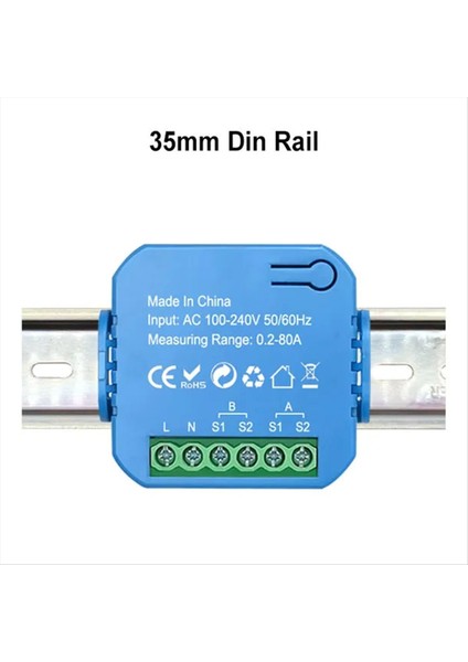 Tuya Akıllı Zigbee Enerji Ölçer Çift Yönlü (1ct) (Yurt Dışından) indirimleri