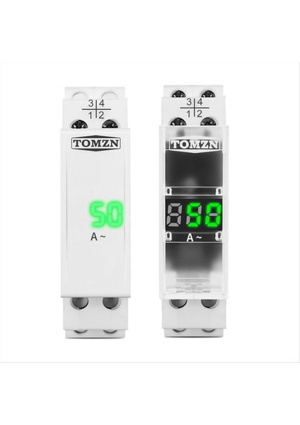 Tomzn Din Ray Tek Fazlı Amper Ölçer Göstergesi, Şeffaf Değil (Yurt Dışından) fırsatları