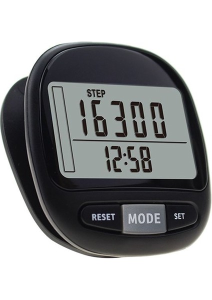 Klipsli ve Kayışlı Yürüyüş Için 3D Adımsayar, Kalori Sayacı (Yurt Dışından)