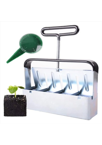 4 Parçalı Toprak Blokaj Aleti, Rahat Saplı, Bahçe Blokaj Aletleri (Yurt Dışından)