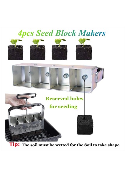 4 Parçalı Toprak Blokaj Aleti, Rahat Saplı, Bahçe Blokaj Aletleri (Yurt Dışından) fırsatları