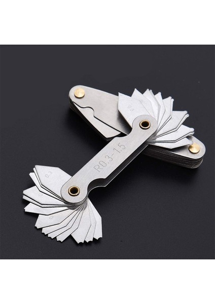 Paslanmaz Çelik Yarıçap Ölçer, Taşınabilir Içbükey Dışbükey Yay Aleti (5 Adet) (Yurt Dışından) fırsatları