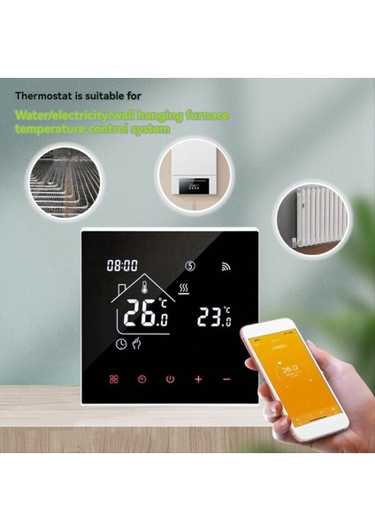 Tuya Sıcak Zemin Termostatı 16A Akıllı Wifi Sıcaklık Kontrol Cihazı A (Yurt Dışından) indirimleri