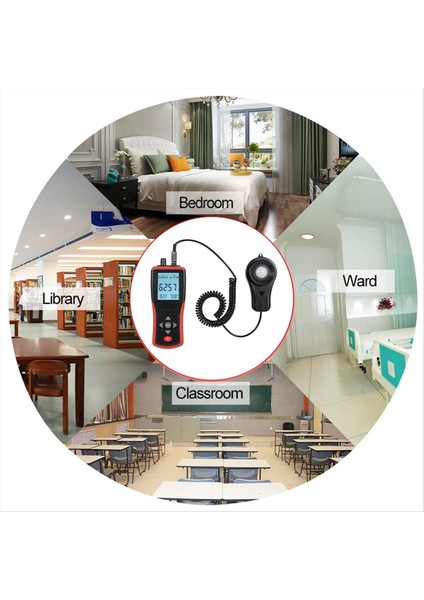 TL-603 Dijital Profesyonel 400000 Lüks Metre El Tipi Işık Ölçer (Yurt Dışından) indirimleri