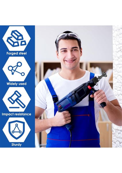 Düzleştirici Hava Çekiç Uçları Seti, 5 Parça Hava Pnömatik Çekiç Alet Seti 150, 190, 250 Hava Çekiçleri Için Yaylı Hava Çekiç (Yurt Dışından) modelleri