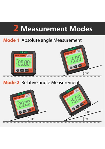 Dijital Açı Ölçer Eğimölçer Seviye Açı Ölçer (Yurt Dışından) fırsatları