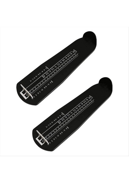 Ayakkabı Ölçümü Ayak Bedeni Ölçüm Cihazı Erkek ve Kadın Bedeni, 2 Adet (Yurt Dışından)