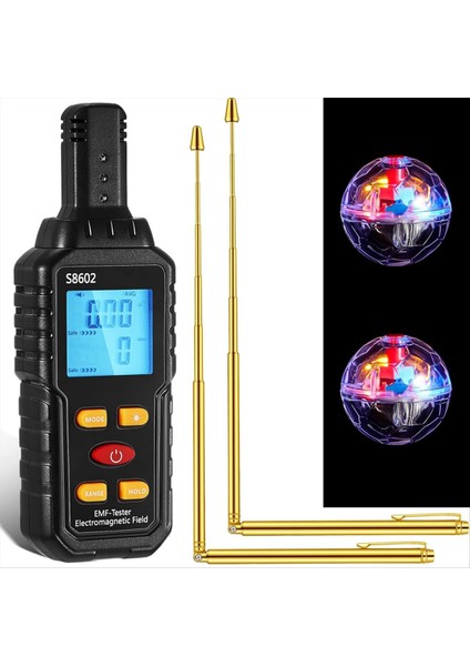 5 Parçalı Hayalet Avcılığı Ekipman Seti 1 Emf Radyasyon Dedektörü (Yurt Dışından)