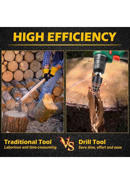 5 Adet Yakacak Odun Parçalayıcı Matkap Ucu, Vida Konileri Yakacak Odun Parçalayıcı (Yurt Dışından) fırsatları