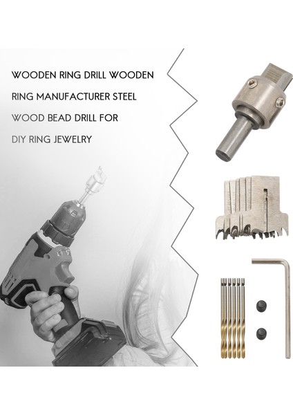 13 Parça Yüzük Matkap Ucu Seti, Kendin Yap Yüzük Yapımı Için (Yurt Dışından) fiyatları