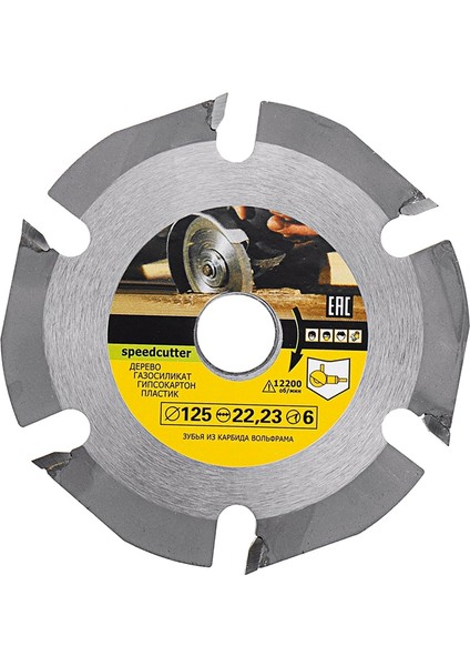 6 Dişli Testere Bıçağı 125 mm Çimentolu Karbür Uçlu Ahşap Kesme Açısı (Yurt Dışından)