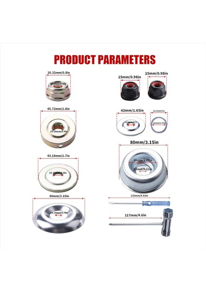 Çalılık Kesme Makinesi Bıçakları Adaptör Kitli Karbür Uçlu Bıçaklar (Yurt Dışından) fiyatları
