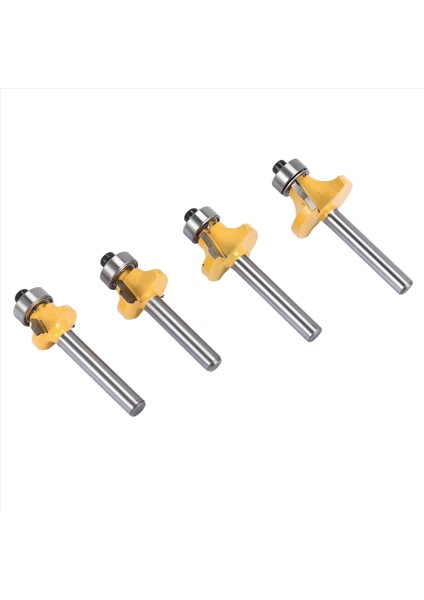 4 Parçalı Freze Ucu Takım Seti, Ahşap Işleme Freze Kesici Için (Yurt Dışından) fiyatları