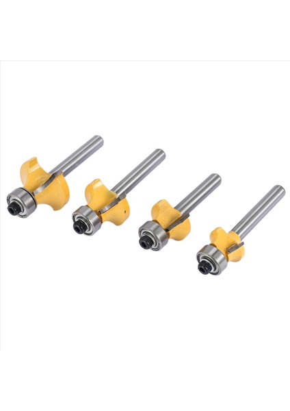 4 Parçalı Freze Ucu Takım Seti, Ahşap Işleme Freze Kesici Için (Yurt Dışından) modelleri