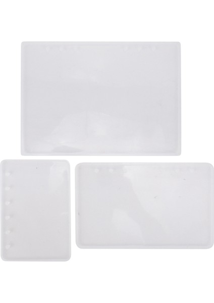 A7/a6/a5 Defter Şeklinde Silikon Kalıp Dıy Reçine Kitap Kalıbı Kristal Epoksi Silikon Kalıp Şeffaf Kitap (Yurt Dışından)