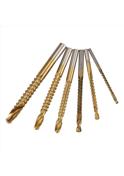 6 Parça Titanyum Matkap Testere Ucu Seti, Hss Delme, 3-8 mm Matkap Ucu Seti (Yurt Dışından) modelleri