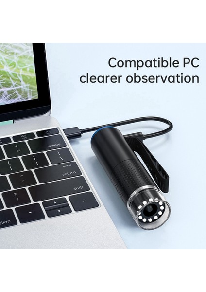 1000X Wifi Dijital Mikroskop 200W Piksel Siyah (Yurt Dışından) fırsatları