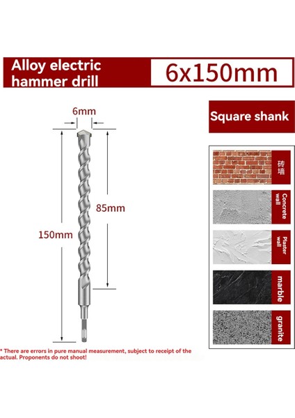 10 Adet 6mm 150MM Eksantrik Matkap Ucu Seti Matkap Ucu Seti Araçları (Yurt Dışından) fiyatları
