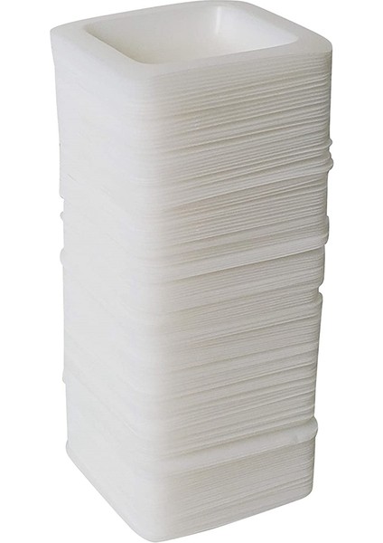 Kolay Dökme Tasarımı Için 125 Adet 100 ml Tartım Tekneleri Tek Kullanımlık (Yurt Dışından) fiyatları