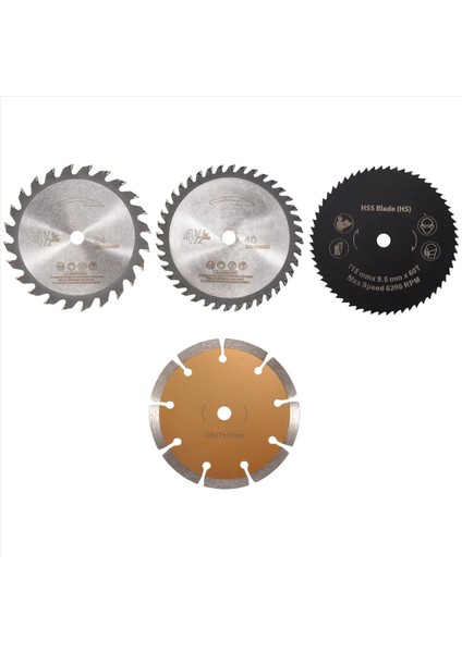 115X10MM Çok Fonksiyonlu Karbür Testere Bıçağı 4'lü Plastik Bıçak Seti (Yurt Dışından) fiyatları