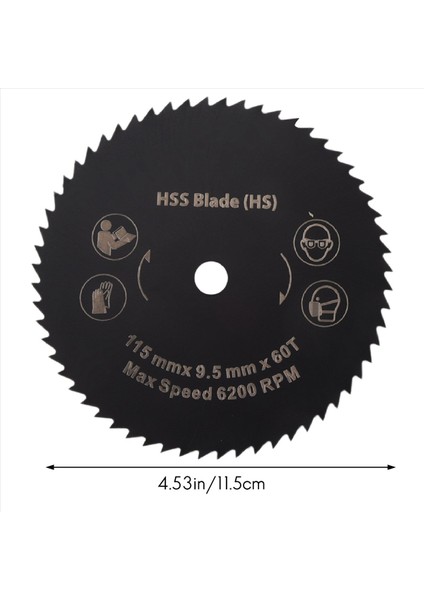 115X10MM Çok Fonksiyonlu Karbür Testere Bıçağı 4'lü Plastik Bıçak Seti (Yurt Dışından) fırsatları