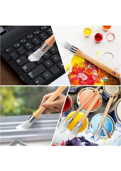 Düzeltme Boya Fırçası, Kenar Boyama Alet Seti, Yuvarlak Düzeltme Fırçaları (Yurt Dışından) indirimleri