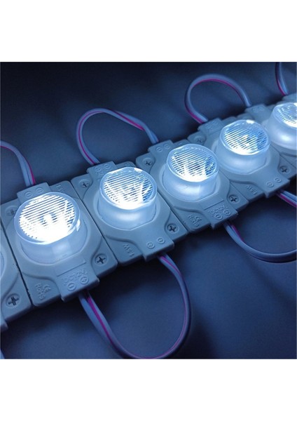 100PCS 12V 3030 1 5W LED Modül Dizisi Reklam Tabelası Arka Aydınlatması Için Lensli (Yurt Dışından) fırsatları