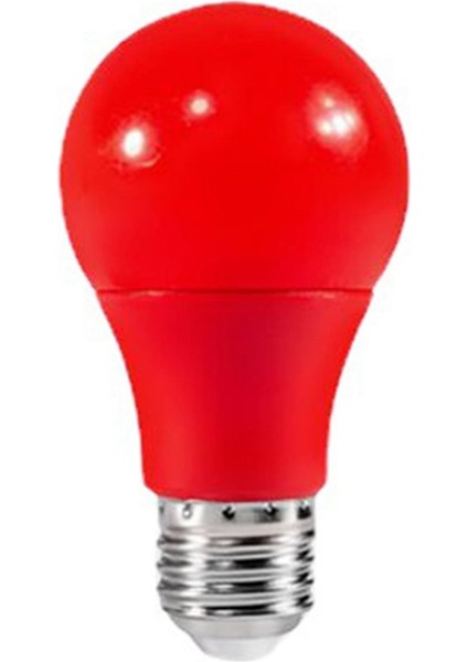 Festivaller Için LED Ampul Renkli Işık E27 7W Renkli Ampul Ktv Barlar Vitrinler LED Renkli Ampul Kırmızı (Yurt Dışından)