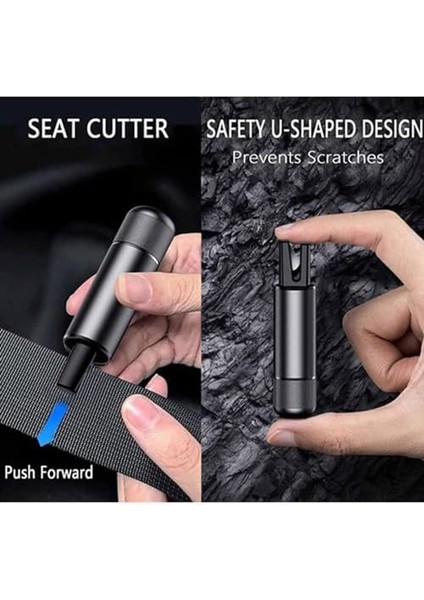 Güvenlik Çekici, Güvenli Çekiç Cam Kırıcı, (Kırmızı) (Yurt Dışından) fırsatları