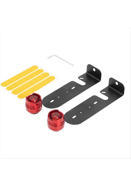 Güvenlik Uyarı Işıkları LED Ninebot Maks Max G30 G30D Elektrikli Scooter Bisiklet Tail Lamba Parçaları (Yurt Dışından)