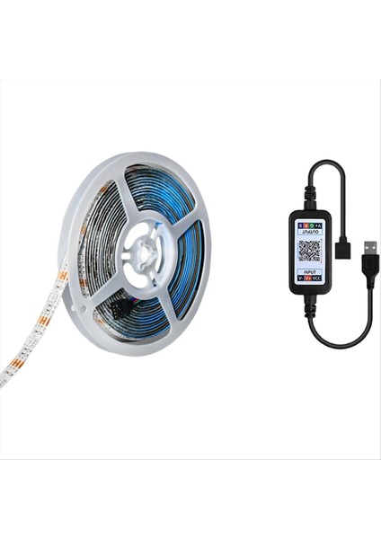 5m LED Işık Şeritleri Bluetooth ile LED Rgb Işık Şeridi Ev Için Esnek Işık Noel Tatili (Yurt Dışından)