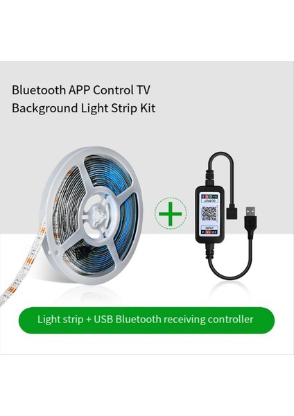 5m LED Işık Şeritleri Bluetooth ile LED Rgb Işık Şeridi Ev Için Esnek Işık Noel Tatili (Yurt Dışından) modelleri