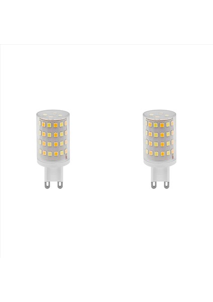2x G9 LED Ampul Tuya Wifi Kısılabilir Akıllı Işık 6 W Halojen Işık Ses Kontrolü Akıllı LED Ampuller 2700-6500 K Ab Tak (Yurt Dışından)