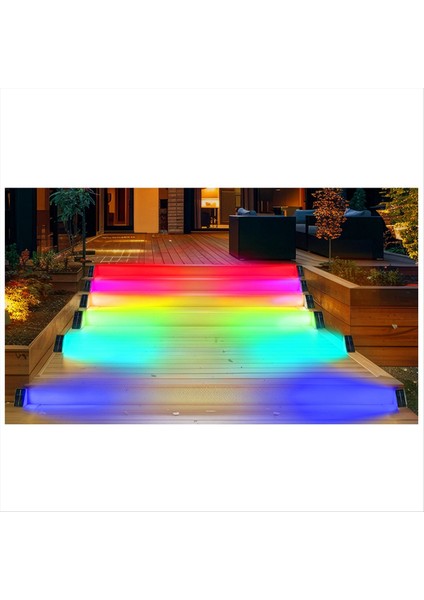 Adım Merdiven Veranda Yard Güverte Duvarı Için Dış Güneş Merdiven Işıkları Için 4 Paket Güneş Adım Işıkları (Yurt Dışından) modelleri