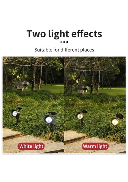 Açık Güneş Spot Işığı Bahçe Işıkları Peyzaj Dekorasyon Su Geçirmez Çim Avlu Yolu Ağacı Ayrı Lamba (Yurt Dışından) indirimleri