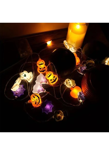 Yeni Cadılar Bayramı Aydınlık Ev Dekorasyon Hayalet Cadı Kedi Örümcek Web Asılı Lamba Ev Festivali Parti Dekorasyon Için (Yurt Dışından) indirimleri