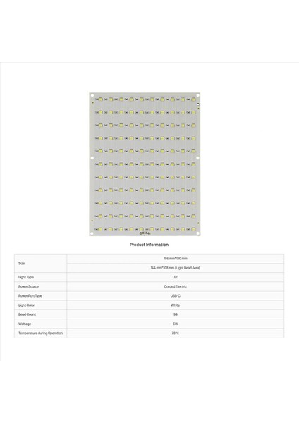 20 Adet Bambu Cmyk LED Arka Işık Kurulu Cmyk Lithophane LED Arka Işık Kurulu 5V1A Usb-C Güç Kaynağı 10X11 110BIT (Yurt Dışından) indirimleri