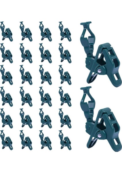 Açık Noel Işık Klipleri 50 Paket E12 E17 Işıklar Kiremit ve Oluk Kurulumu Için Ayarlanabilir Hızlı Montaj (Yurt Dışından)