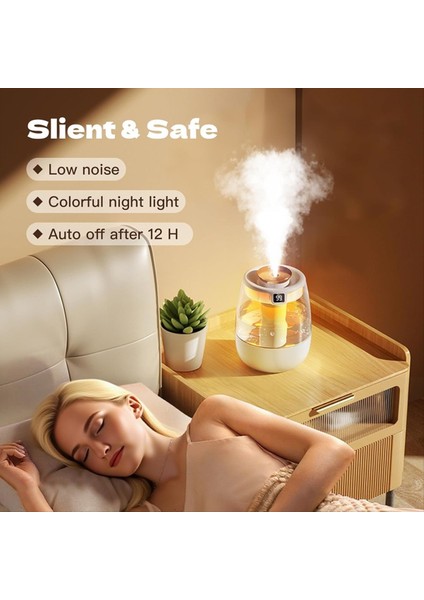 Yatak Odası Için Hava Nemlendirici 2l Bitkiler Için Sessiz Serin Buharlı Nemlendirici Ofis Ev Araba Kişisel Humidificador (Yurt Dışından) indirimleri