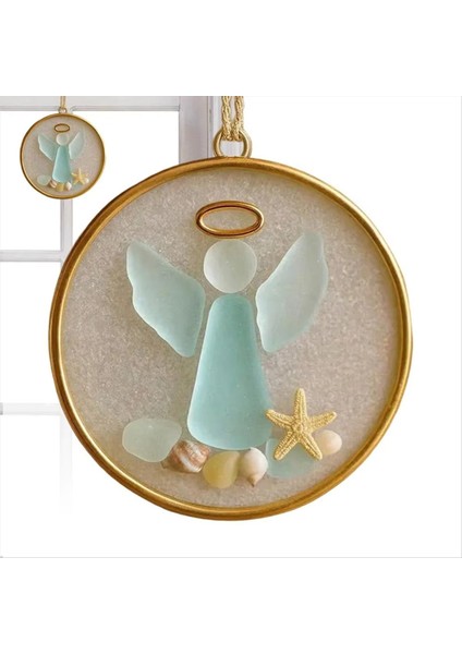 Kıyı Noel Süsleri Akrilik Noel Kıyı Süsleme Plaj Temalı Kolye Pencere Duvar Oturma Odası Tatil D Için (Yurt Dışından)