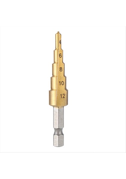 4-12MM Hss Düz Yivli Kademeli Matkap Ucu (Yurt Dışından)