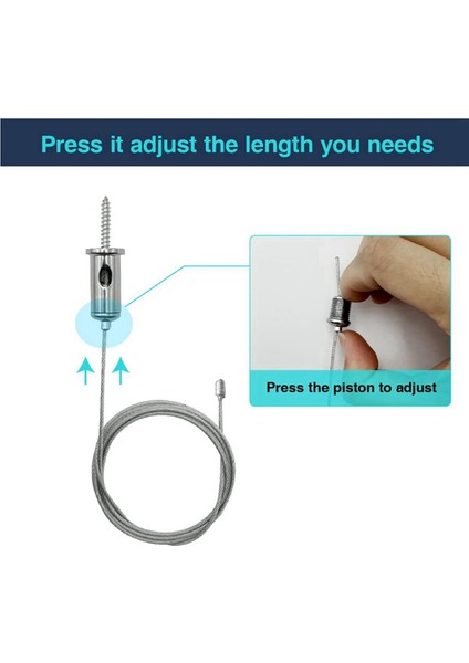 48 Takım Altıgen Garaj Süspansiyon Kabloları Kiti Çelik Asılı Zincirler Petek Işık Konektörü Kolye Tel Halat Kablo 2 M (Yurt Dışından) modelleri