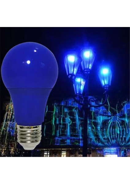 Festivaller Için LED Ampul Renkli Işık E27 7W Renkli Ampul Ktv Barlar Vitrinler LED Renkli Ampul Mavi (Yurt Dışından) modelleri