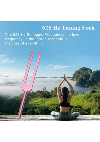 Diyapazon, Şifalı Çakra Için 528 Hz Diyapazon, Pembe (Yurt Dışından) indirimleri