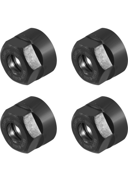 Cnc Frezeleme ve Torna Tezgahı Için 4 Adet Pens Sıkma Altıgen Somun (Yurt Dışından) fiyatları