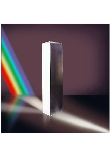 Optik Eşkenar Gökkuşağı Üçgen Prizma Cam Fiziği Deneyi (Yurt Dışından) modelleri